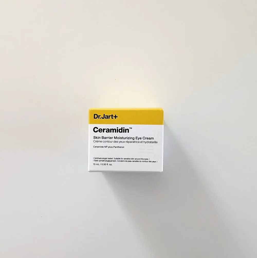 Dr. Jart+ Ceramidin Skin Barrier Moisturizing Eye Cream 0.5 oz (full size)